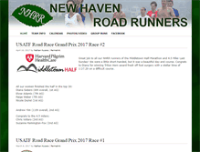 Tablet Screenshot of newhavenroadrunners.com